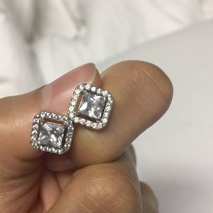 Sterling Silver & Cubic Zirconia Earrings
